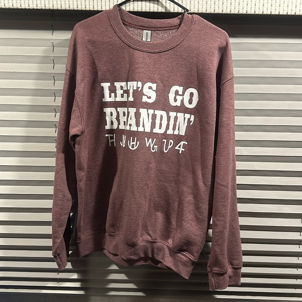 Let’s Go Brandin’ Western Sweater